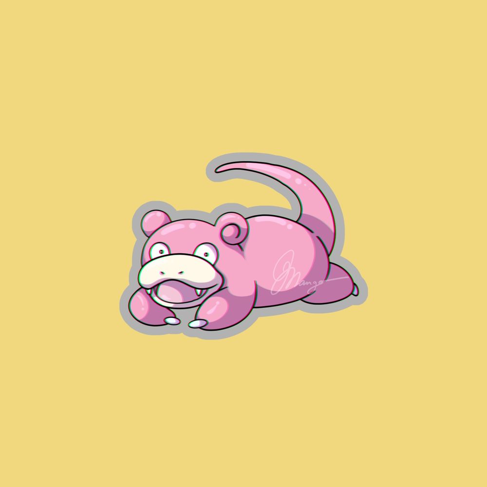 Slowpoke from pokemon
