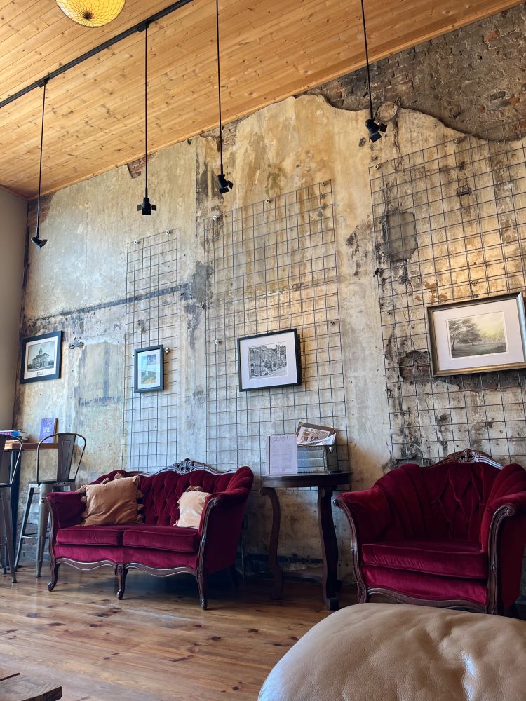 Wall in the Exquisite Corpse Coffee House - Port Huron, MI