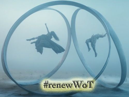 Moiraine and Aviendha in the rings of Rhuidean seeing multiple futures.  Season 3 of The Wheel of Time.  #RenewWOT