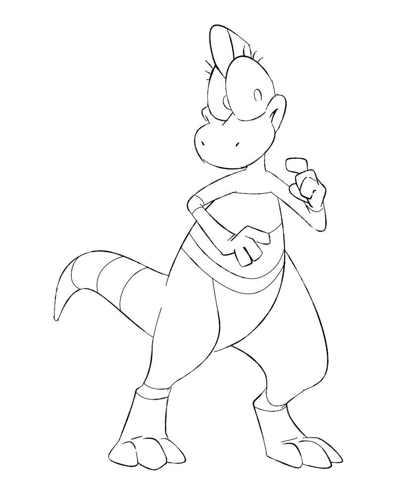 BW sketch of Zniw