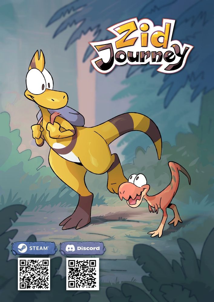 Zid Journey promo artwork with Zid and Kidd