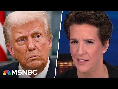 Maddow warns of likelihood of Trump admin cooking economic stats to hide poor performance