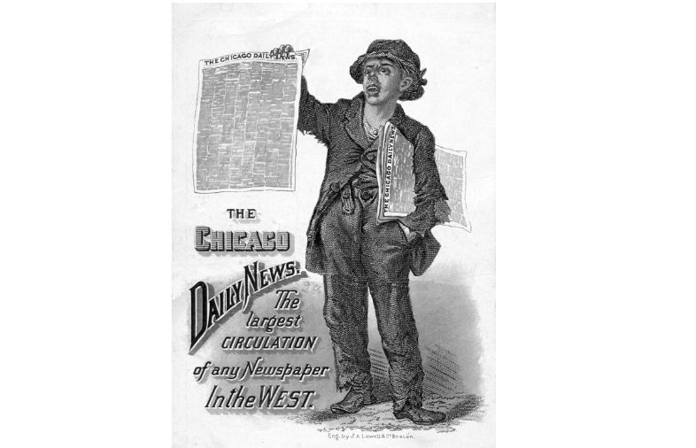 Promotional poster of the 1890s