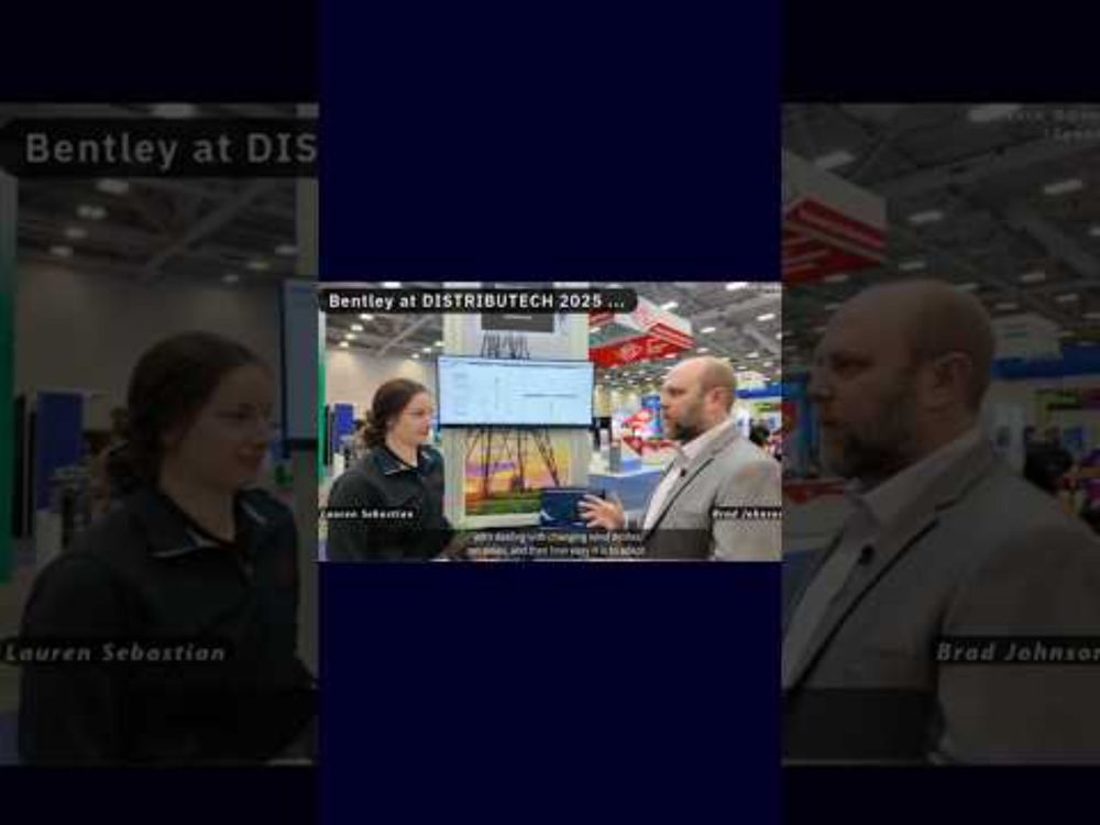 Bentley at #DISTRIBUTECH25 ... #Energy #Infrastructure #Technology