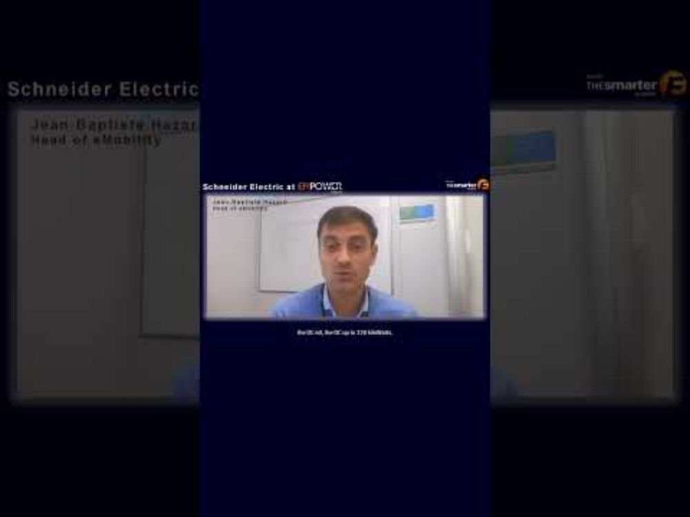 Schneider Electric at EM-Power, part of The Smarter E ... with Jean-Baptiste Hazard