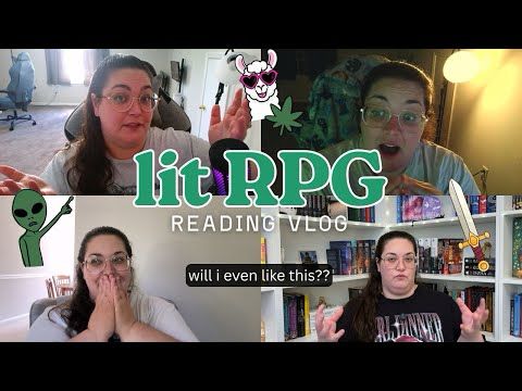 LIT RPG (reading vlog) - If I don't like these Lit RPG books I'm QUITTING READING!!! 🚫