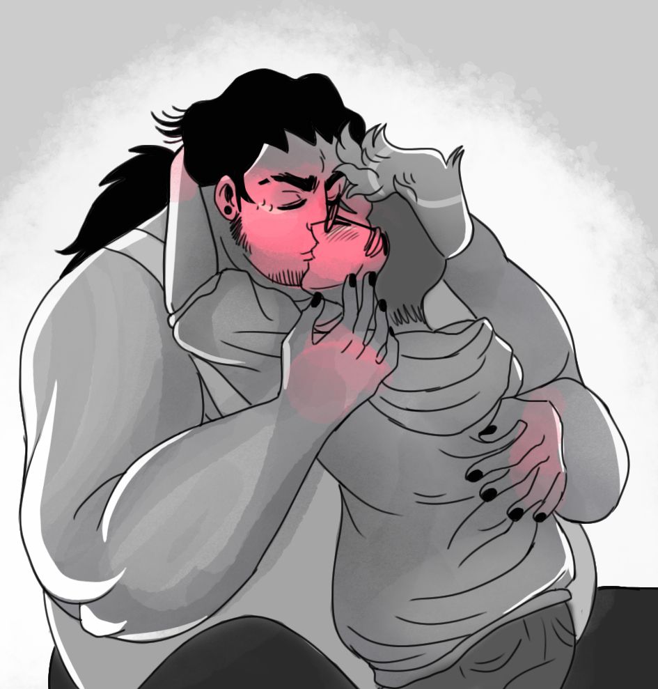Thomas and Cal making out