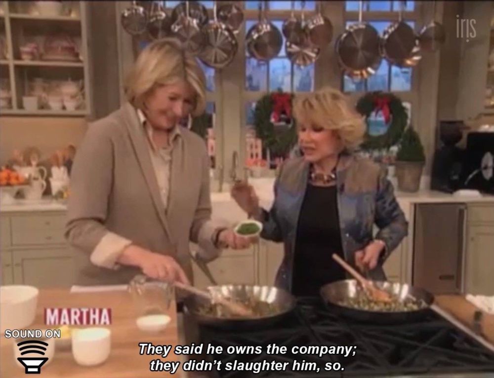 That time Martha Stewart and Joan Rivers roasted Donald Trump |...