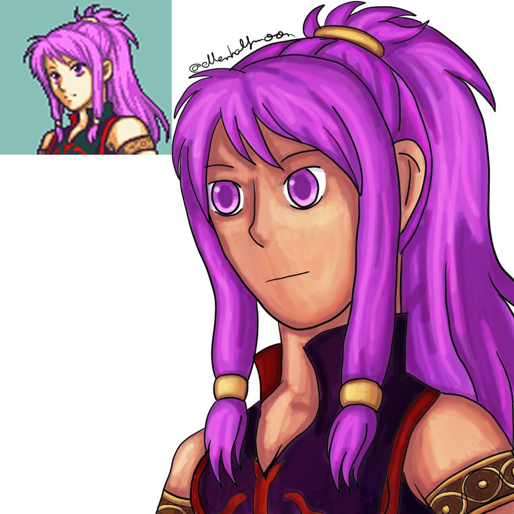 Marisa from Fire Emblem The Sacred Stones