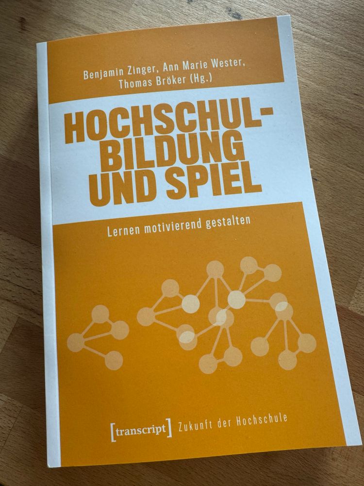 Cover des Sammelbands „Hochschulbildung und Spiel“