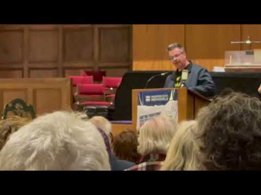 Ron Johnson Empty Town Hall - 3/21/25