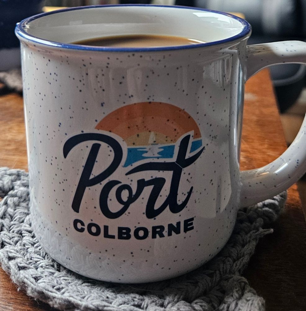 Mug that says Port Colborne (where I grew up)