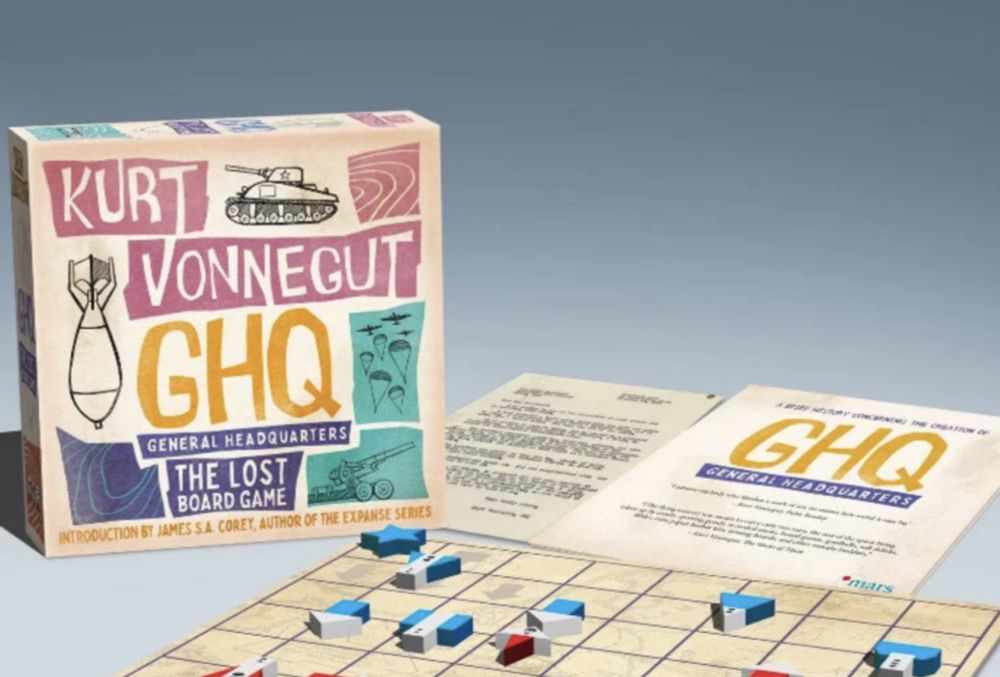 Kurt Vonnegut’s Lost Board Game Is Finally for Sale