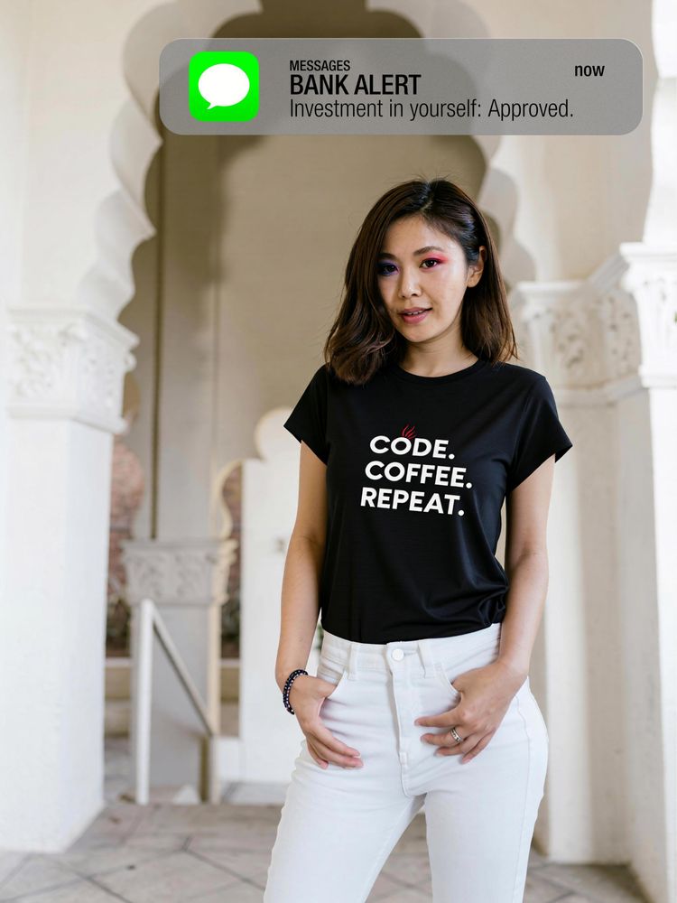 soft comfortable Code. Coffee. Repeat T-Shirt