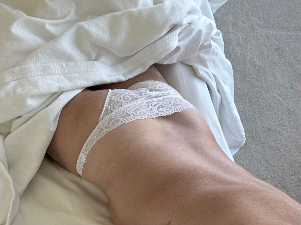 Butt shot of the panties 