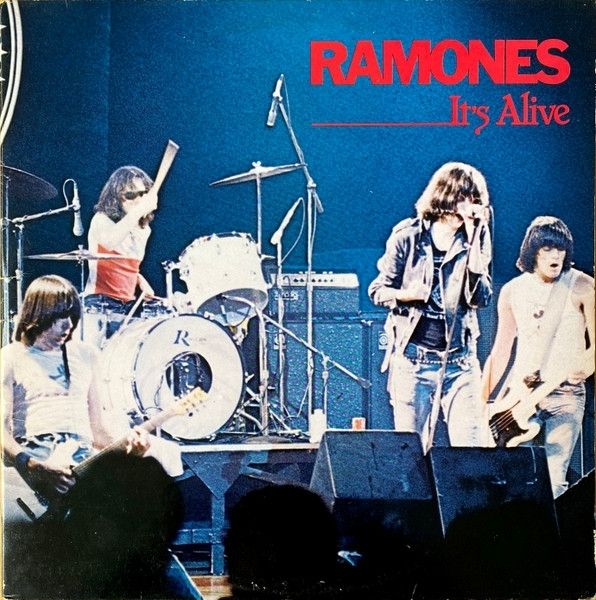 Cover des Albums "It's alive" von den Ramones