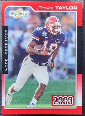Travis Taylor 2000 rookie card