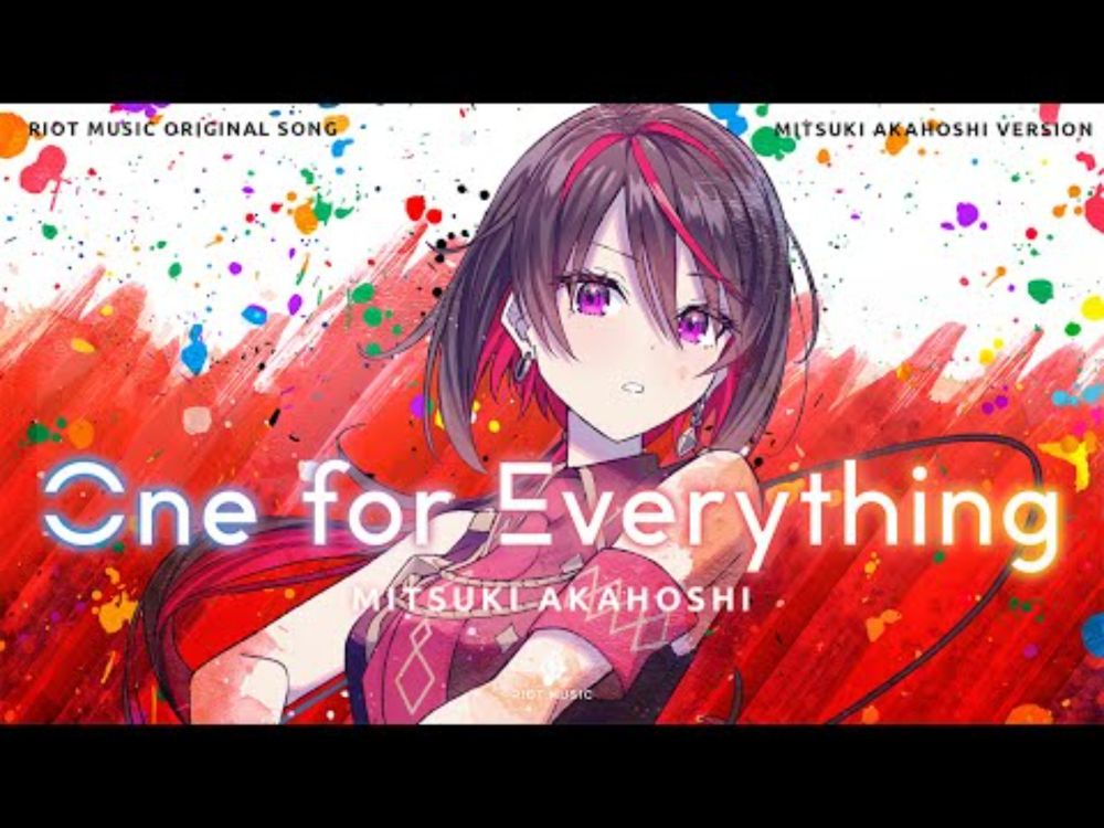 One for Everything MITSUKI SOLO Ver. - 赤星光希 (Official Video)