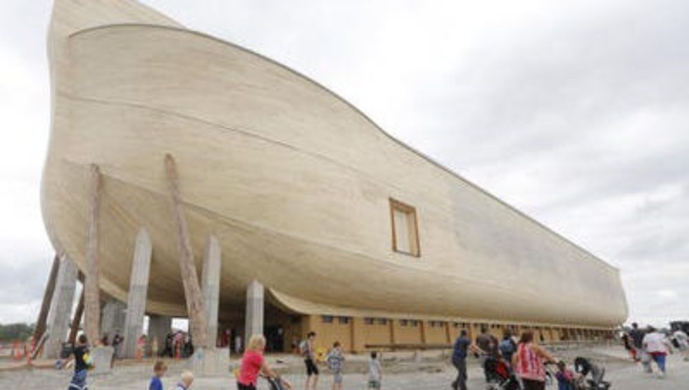 Owners of biblical replica of Noah's ark sue over ... rain damage (it wasn't even 40 days and 40 nights)