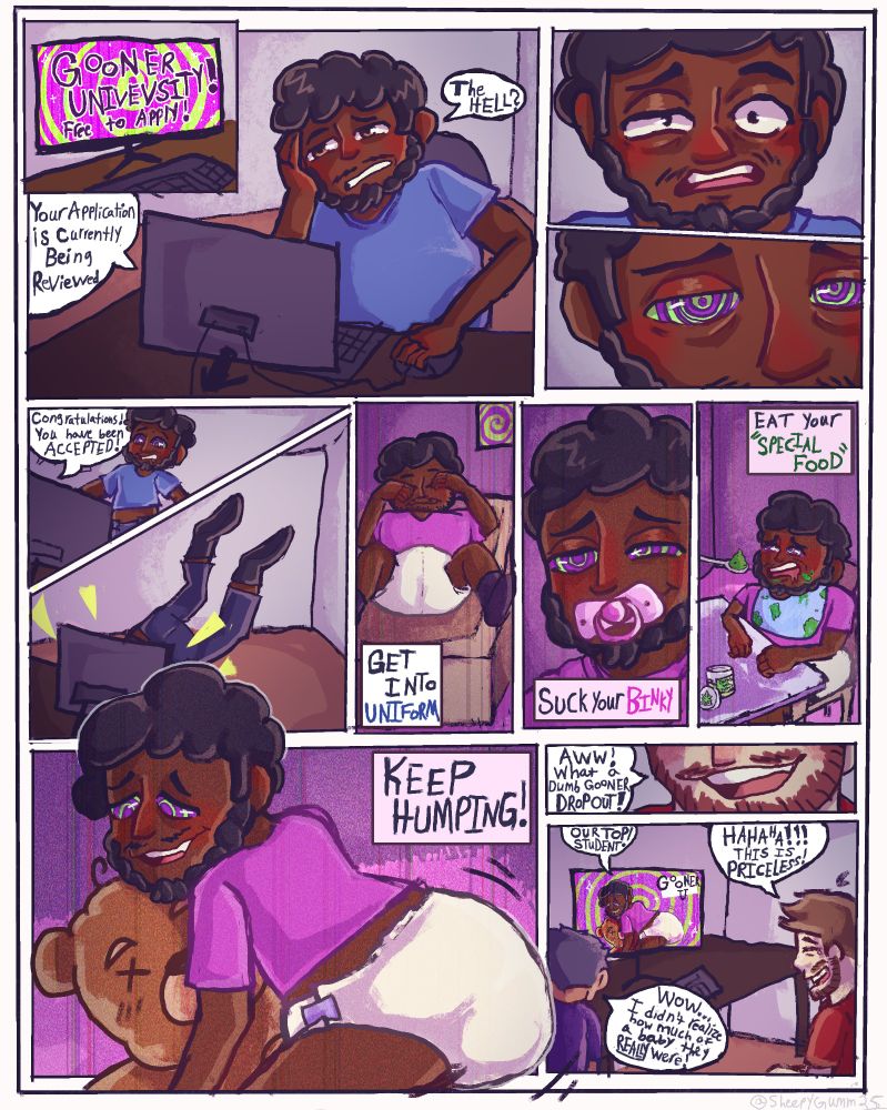 Good gooner drop out getting sucked into their new life as an ad