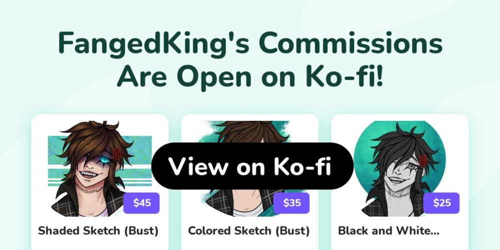 FangedKing's Ko-fi Commissions