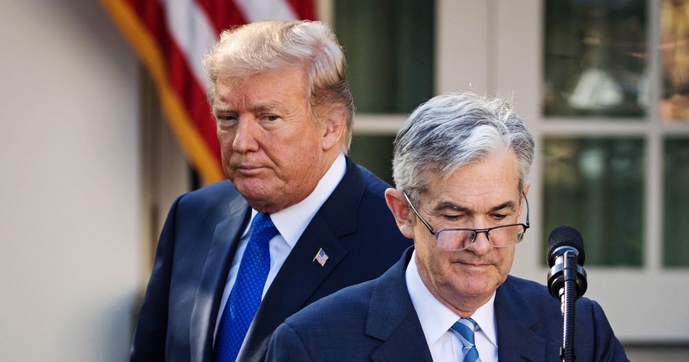 Trump says he was surprised that Jerome Powell, the Fed chair he appointed, was appointed