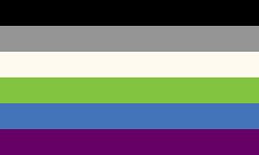 The aplaroace (aplatonic, aromantic, asexual) pride flag