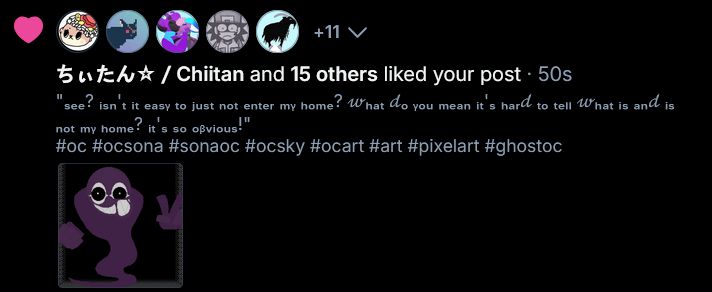 Chiitan and 15 others liked your post