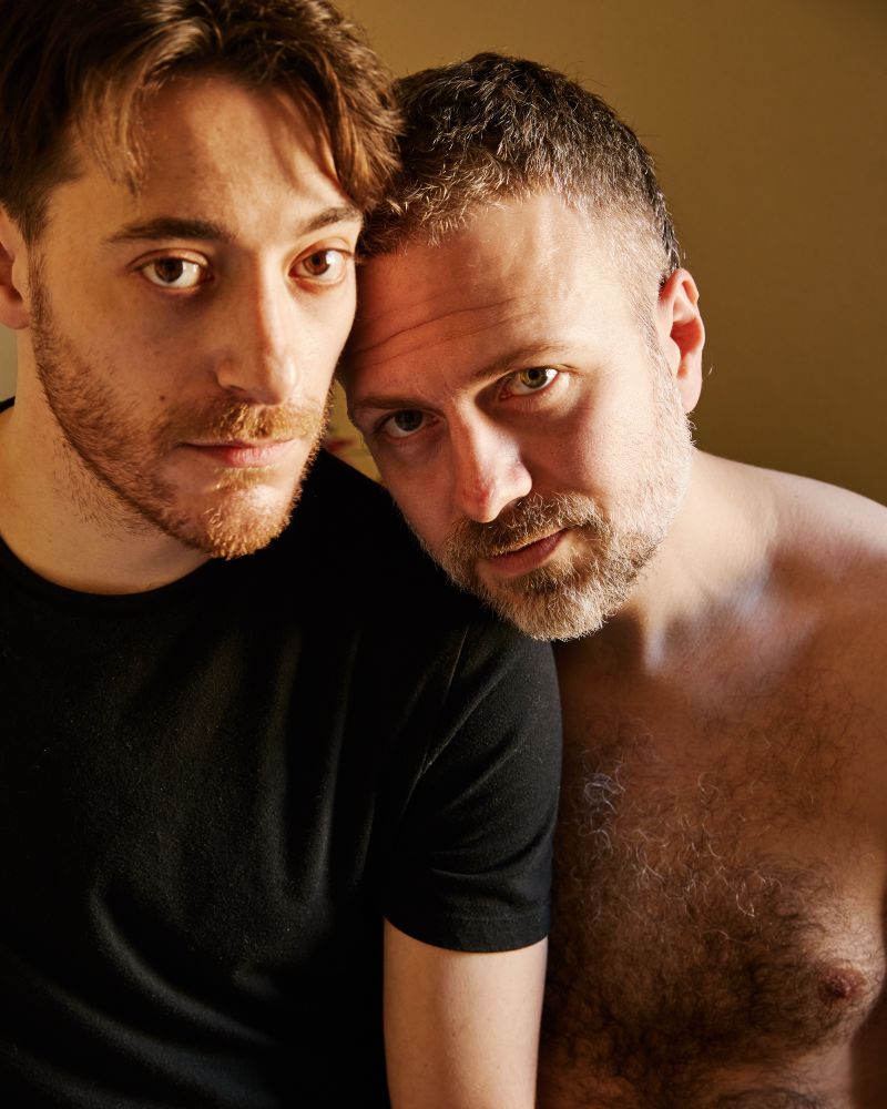 Self portrait of JJ and his partner