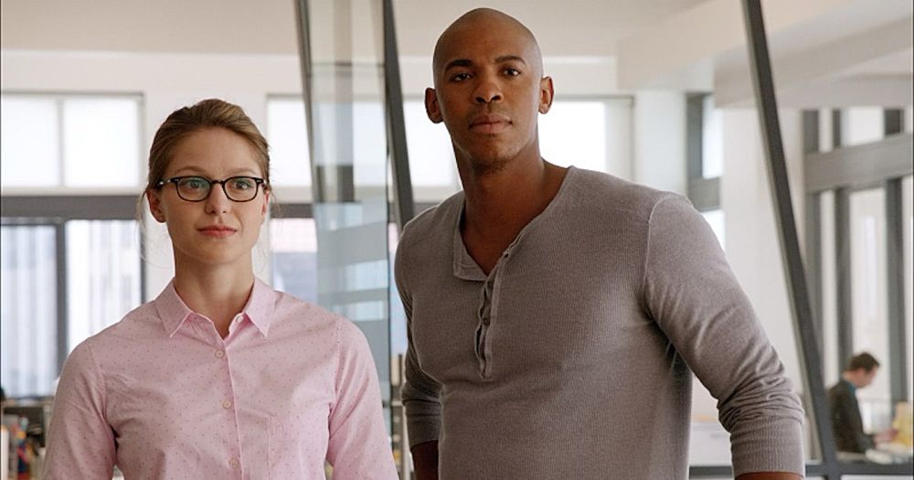 supergirl and jimmy olsen in that cbs show
