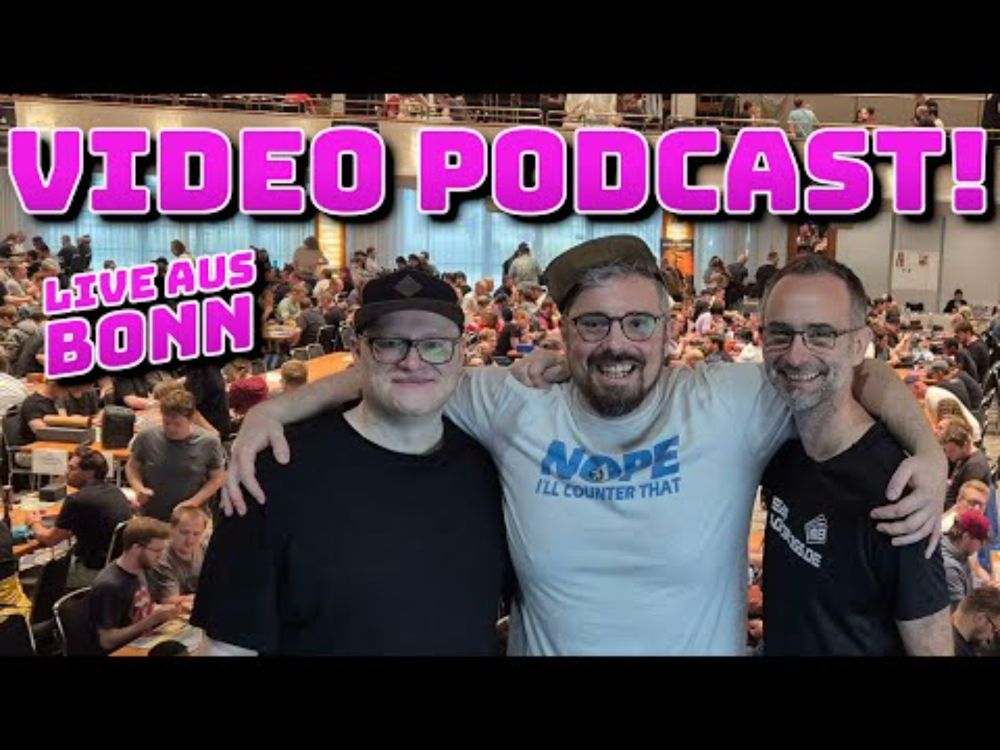 Alle 3 LIVE in Bonn - unser Video Podcast direkt vom CommandFest! | Frisch gemischt!