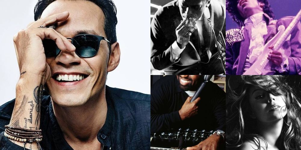 Marc Anthony Miles Davis Frankie Knuckles Prince Mariah Carey