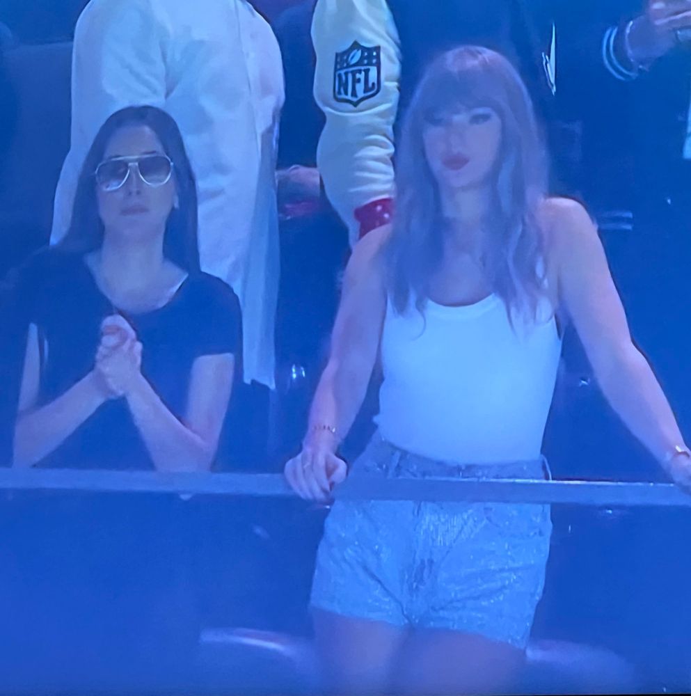 Taylor at the suite