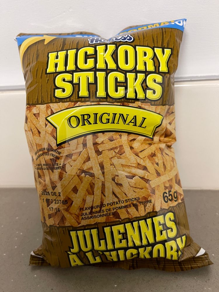Hostess Hickory Sticks Original

Juliennes a L'Hickory