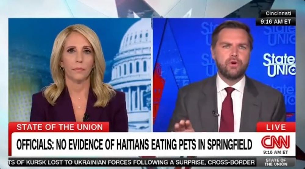 JD Vance appears to admit tale about Haitian immigrants eating pets is made-up