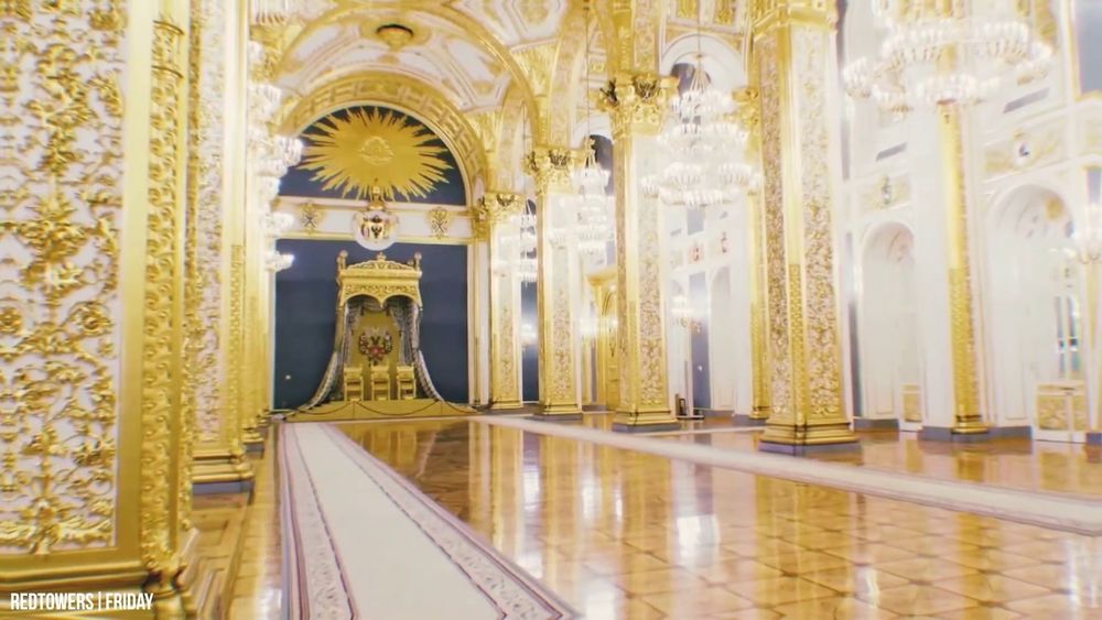 Throne room in the Kremlin