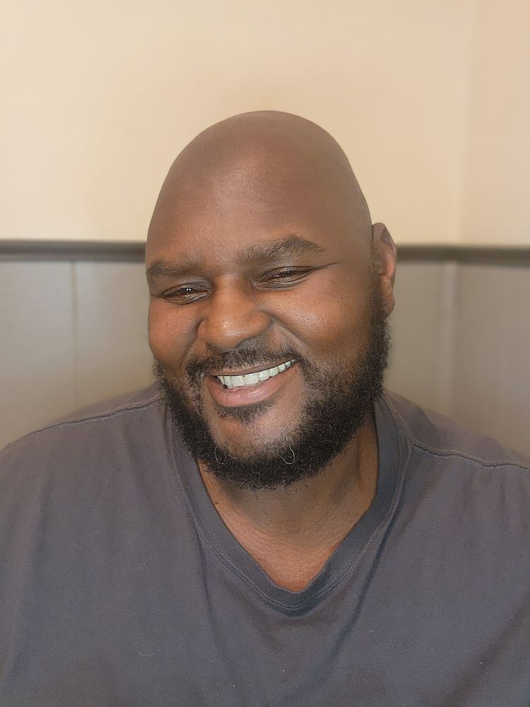 Just a photo of myself smiling. 