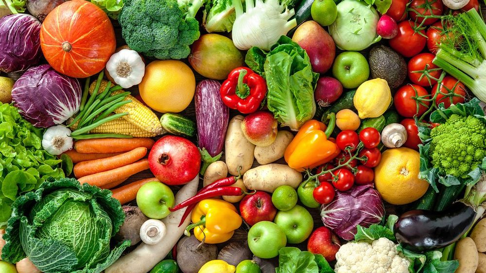 CW: FOOD. A large variety of different vegetables.