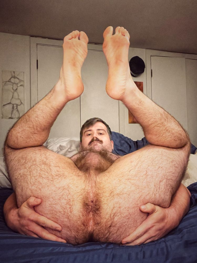 Me spreading my cheeks