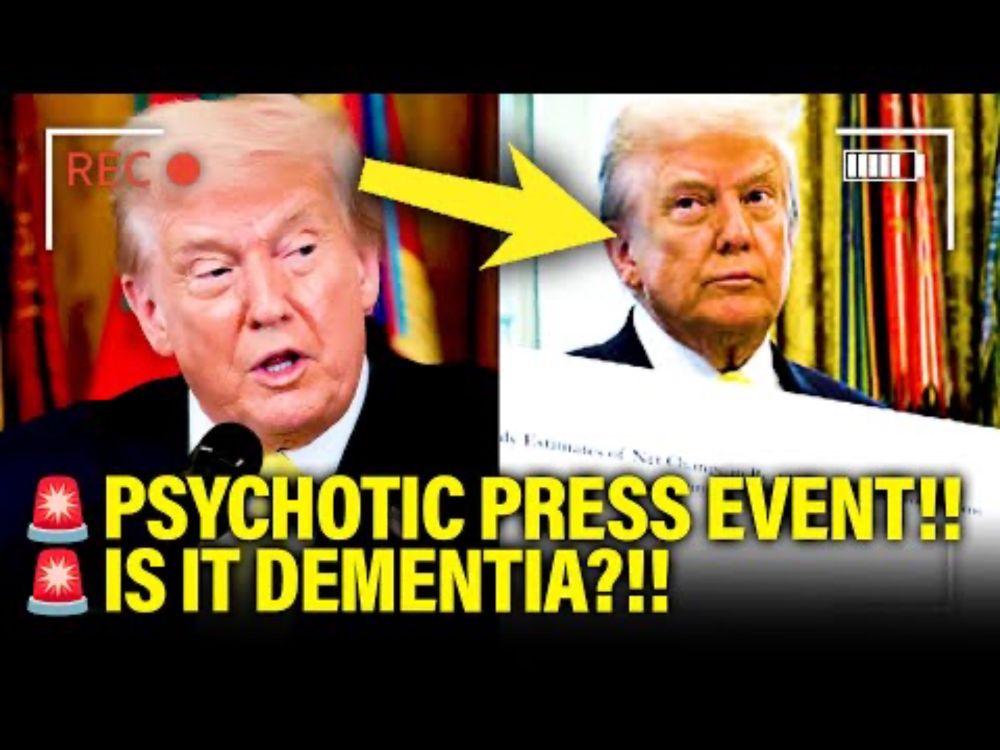 SICKLY Trump holds DISASTER Press Event…LOSES IT on LIVE TV