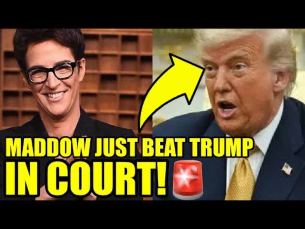 🚨Rachel Maddow Just DEFEATED Trump In A COURTROOM Battle