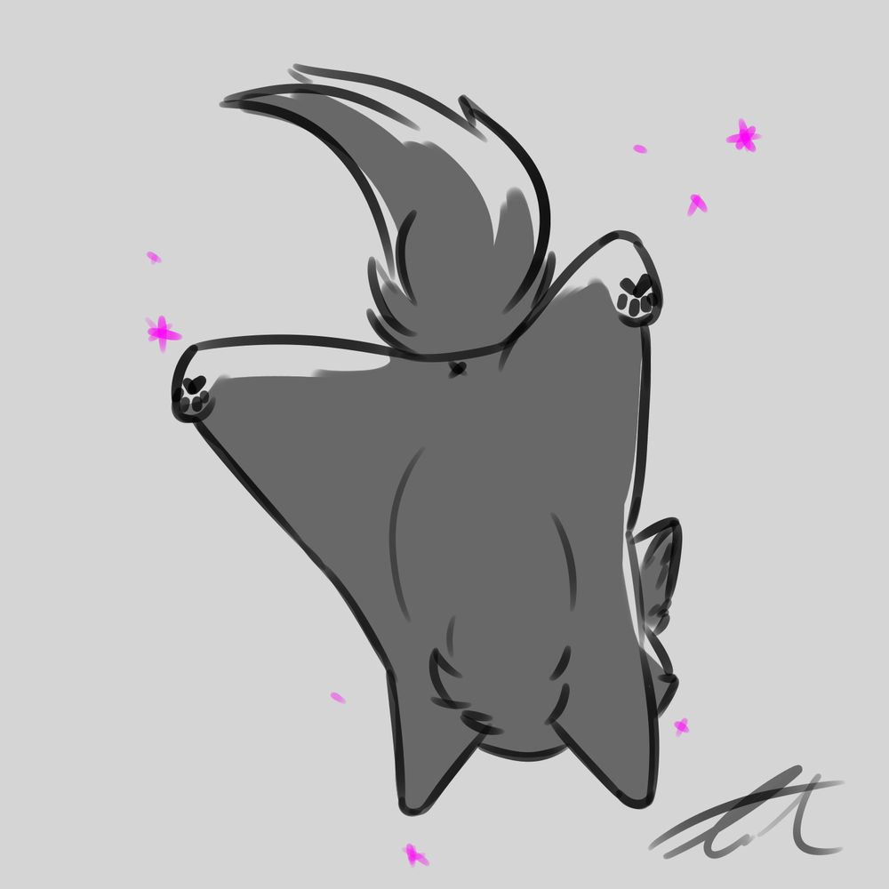 a small cat running away fast! Where are they going? Maybe somewhere near you? 