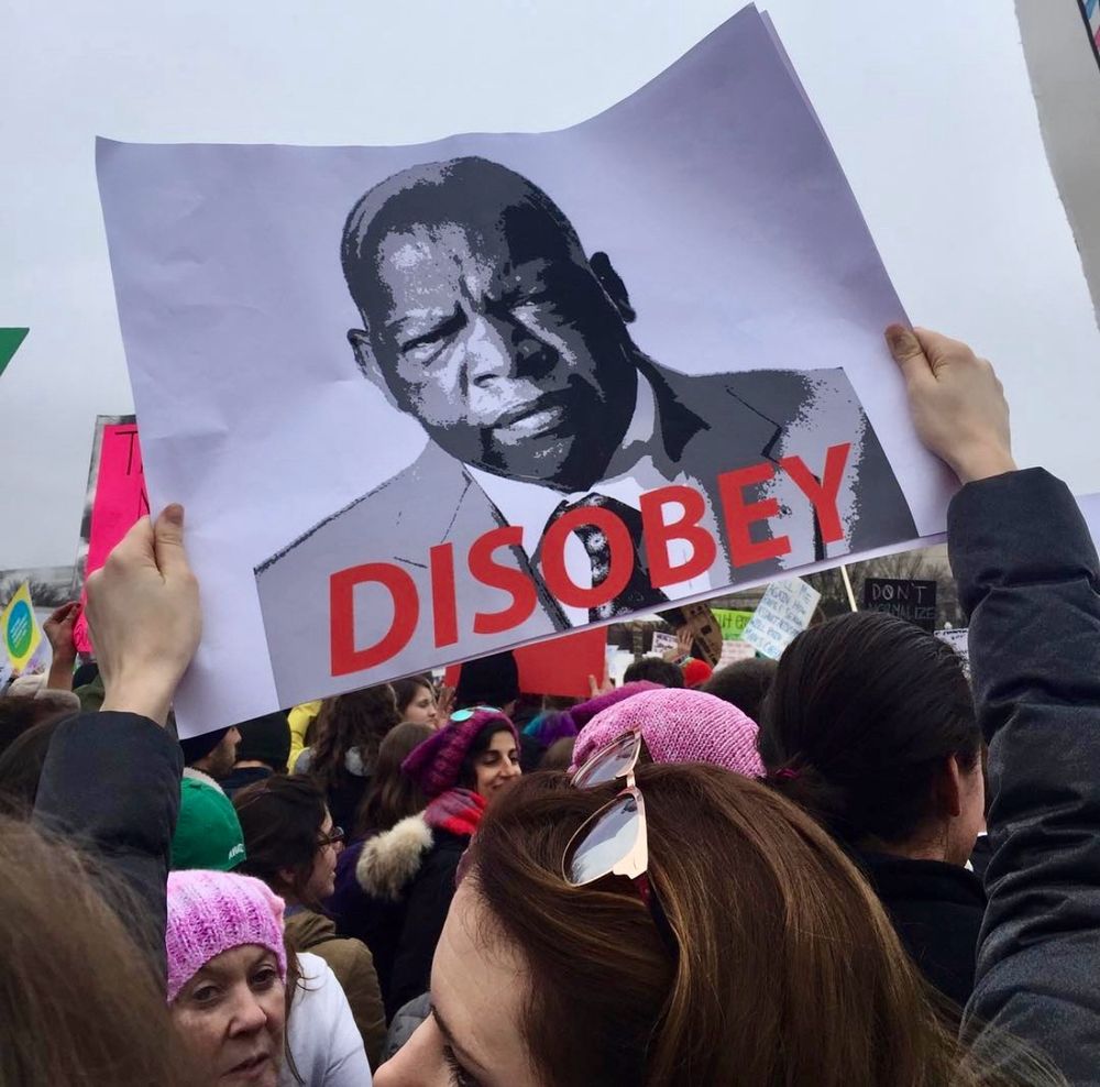 Sign at women’s march DC Jan 2020