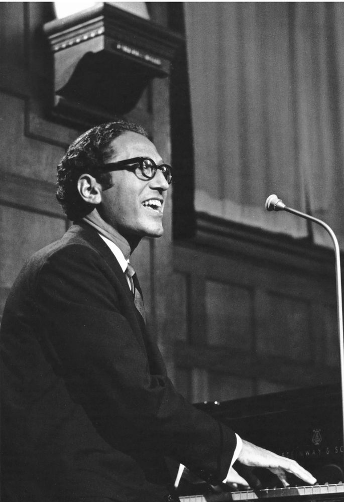 Photograph of Tom Lehrer