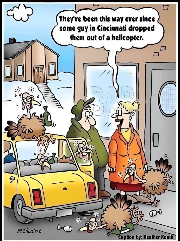 They've been this way ever since some guy in Cincinnati dropped them out of a helicopter.
