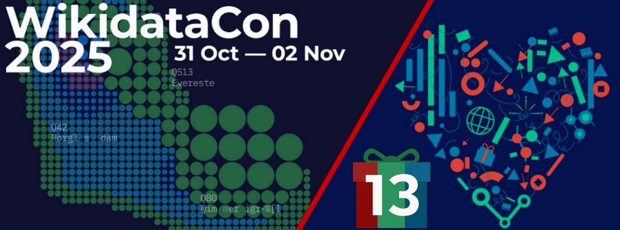 Call for Proposal and Funding application deadlines have passed for WikidataCon 2025 and Wikidata 13th Birthday, please allow a few days to process the requests.