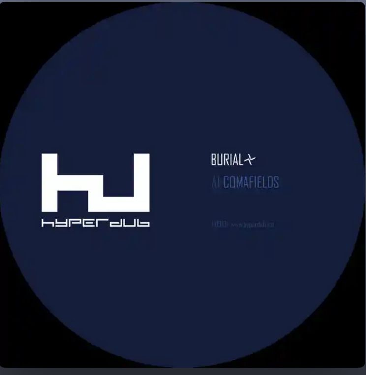 The cover for Burial's new EP, out on Hyperdub. 
