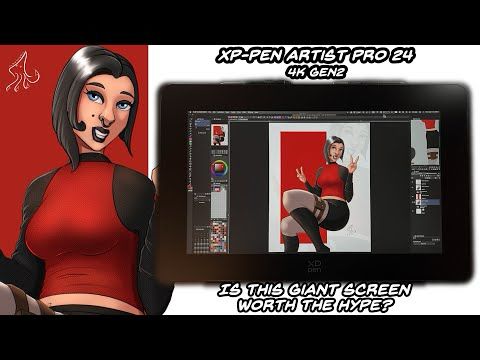 Do you REALLY need this MASSIVE Drawing Tablet? || XP-Pen Artist Pro 24 Gen 2 Review