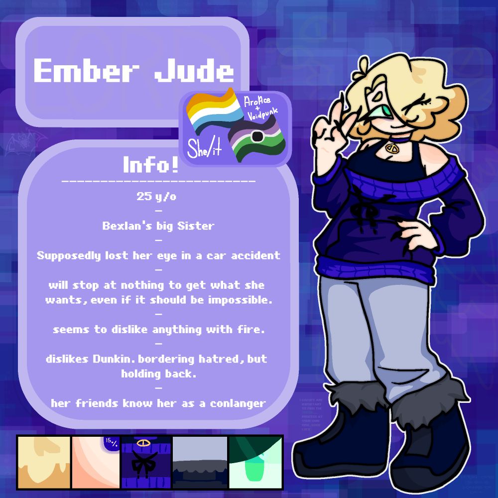 Bex's sister, Ember Jude