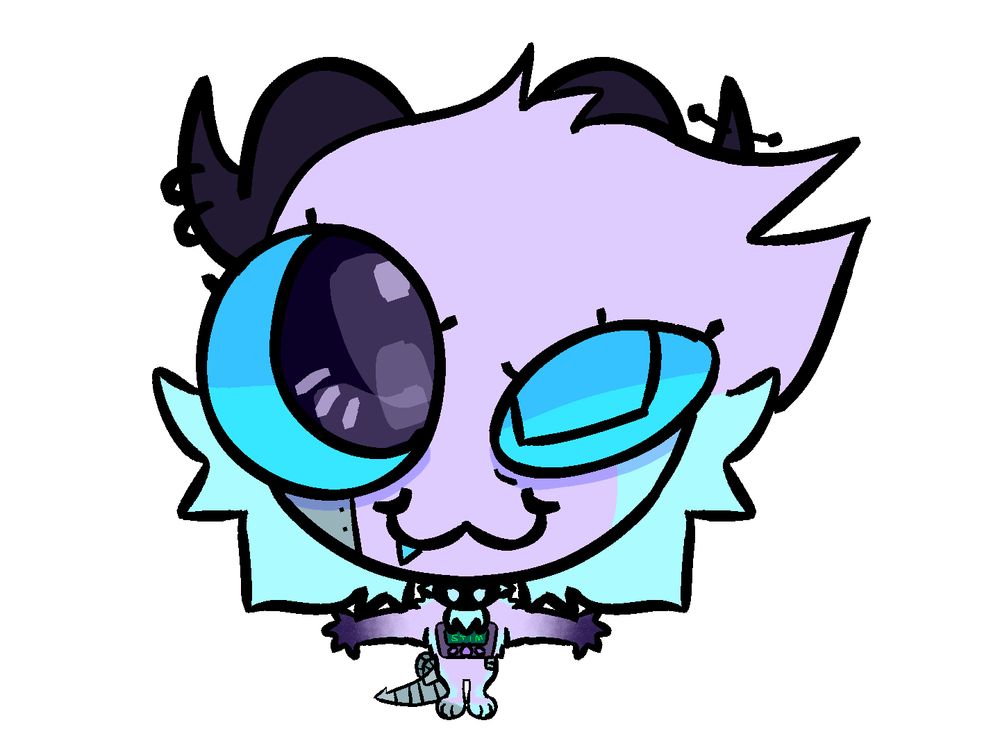 my sona staring at the camera with big eyes